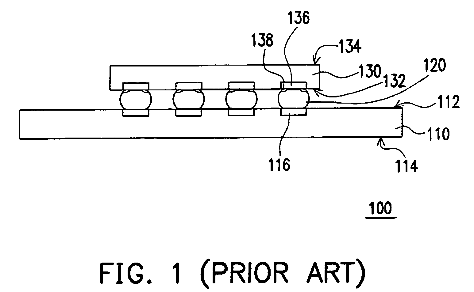Flip-chip package and fabricating process thereof