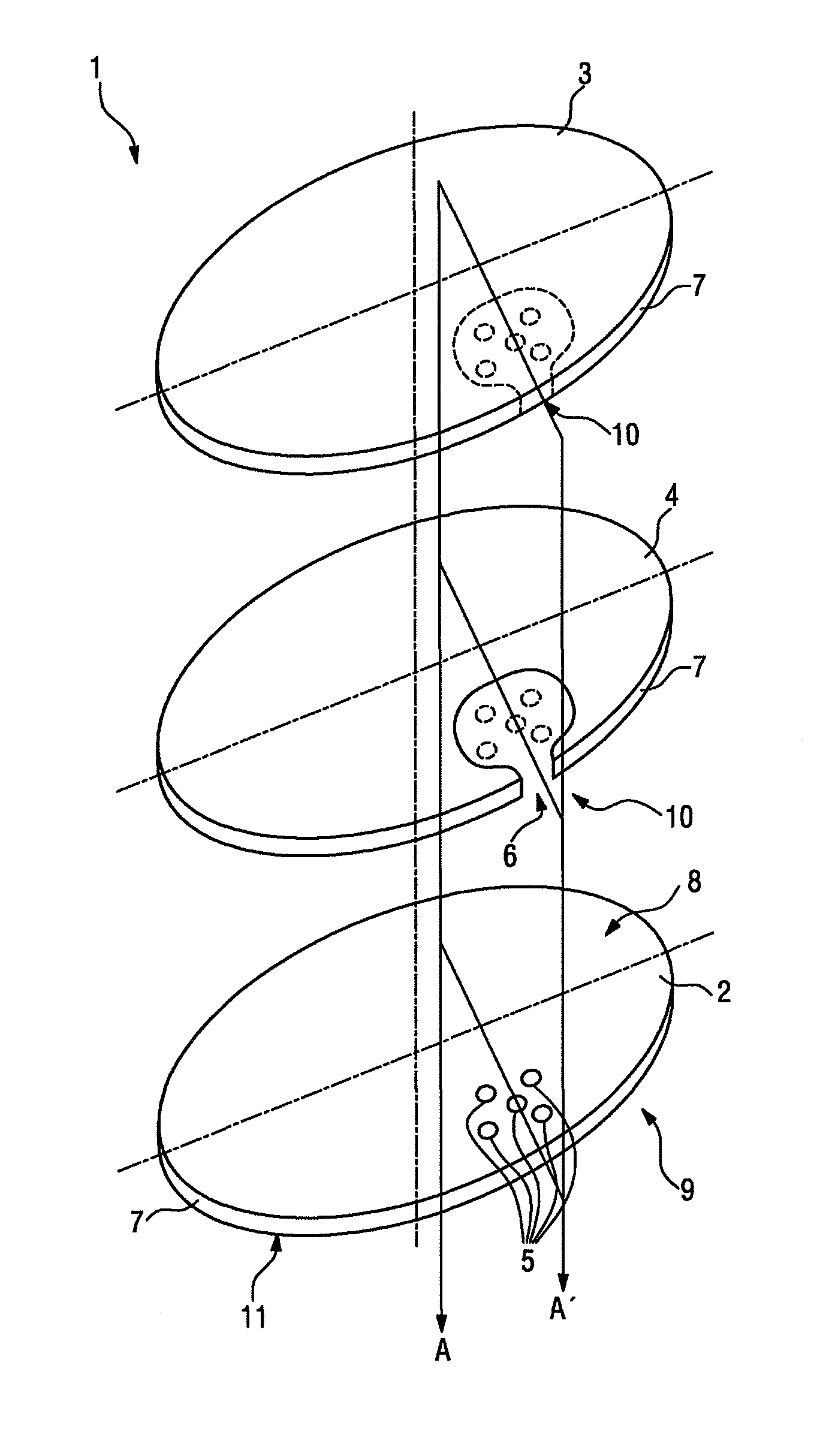 Foil for providing a peel-seal valve, package comprising the foil, and method of manufacturing the foil