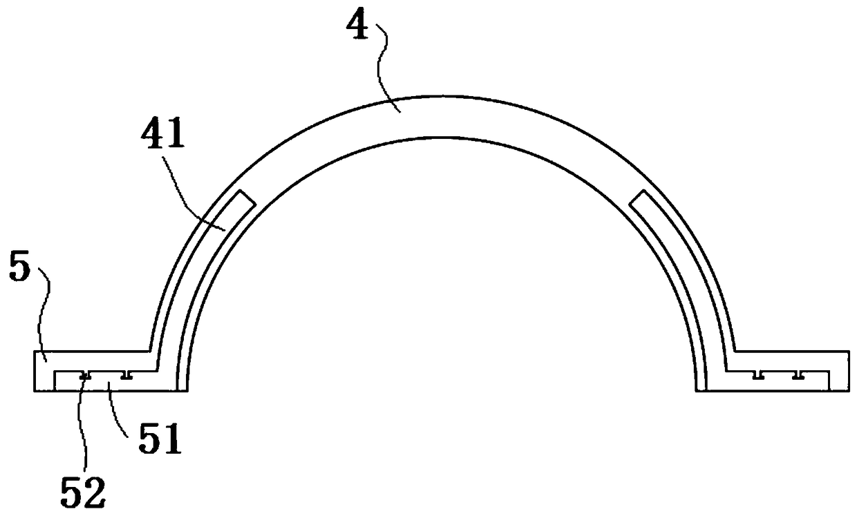 Fixing clamp for wiring tube