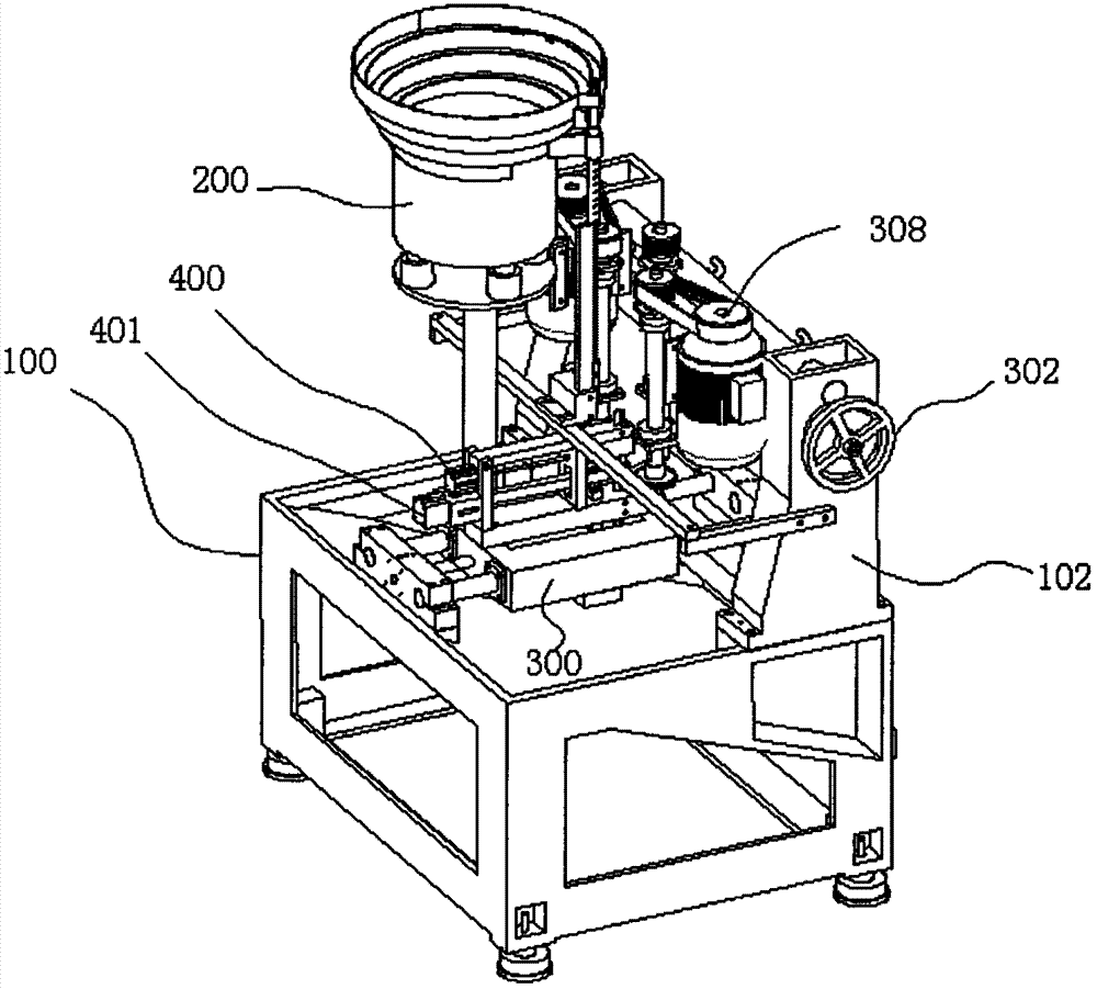 Lock cylinder post-machining device
