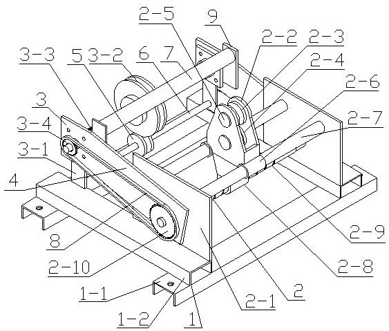 Automatic deviation-preventing rope guider of winch