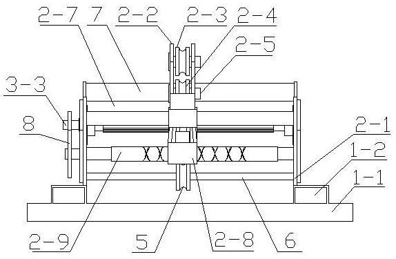 Automatic deviation-preventing rope guider of winch