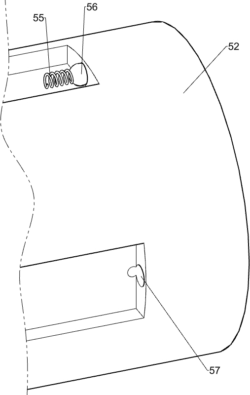 Agricultural film hole forming device