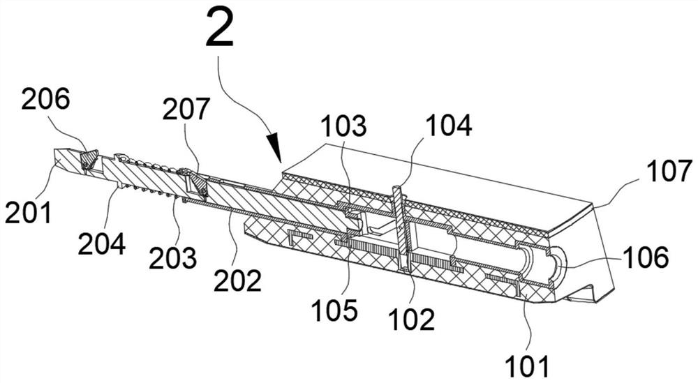 Retention adapter and launch box comprising same