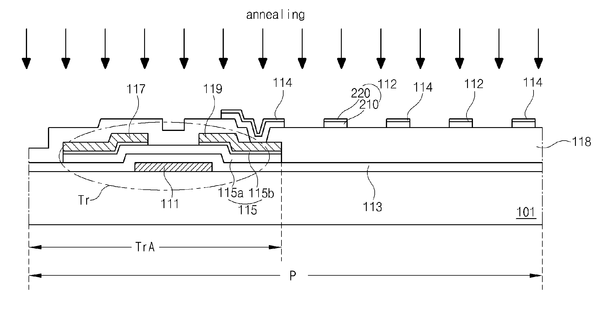 Method of forming transparent electrode and fabricating array substrate for liquid crystal display device