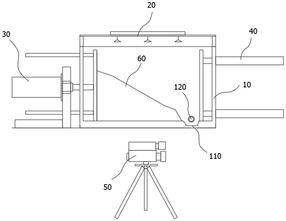 A slope test system