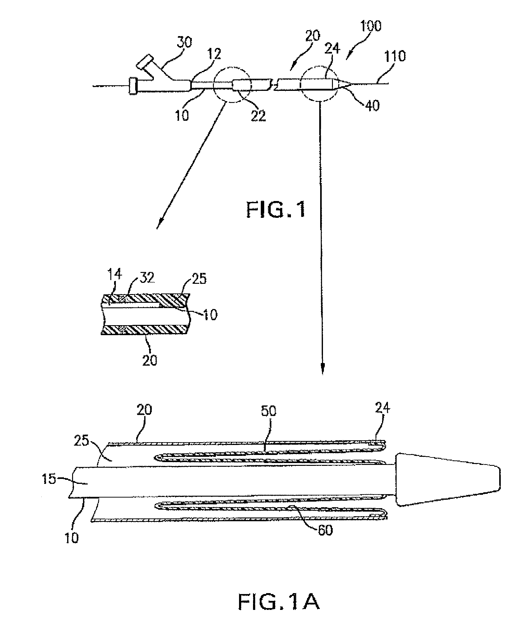 Drug coated balloon catheter