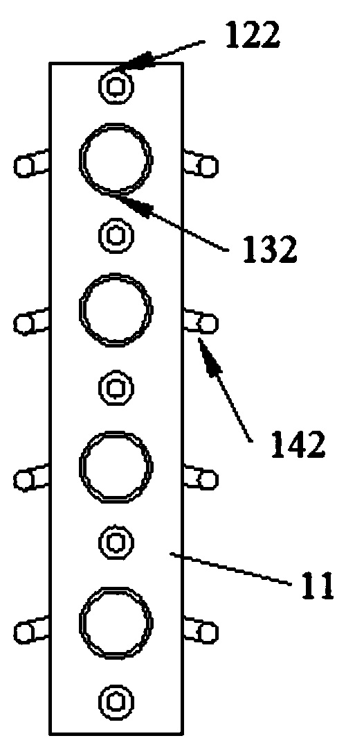 Boiler burner with low load and stable combustion, its combustion method and application