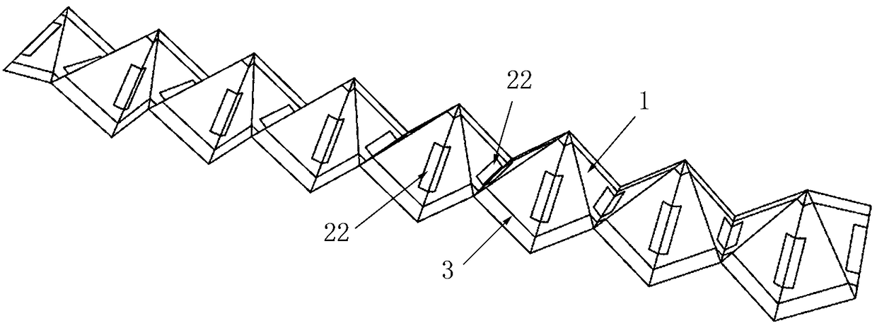 Paper folding structure capable of conducting self-folding based on electric drive