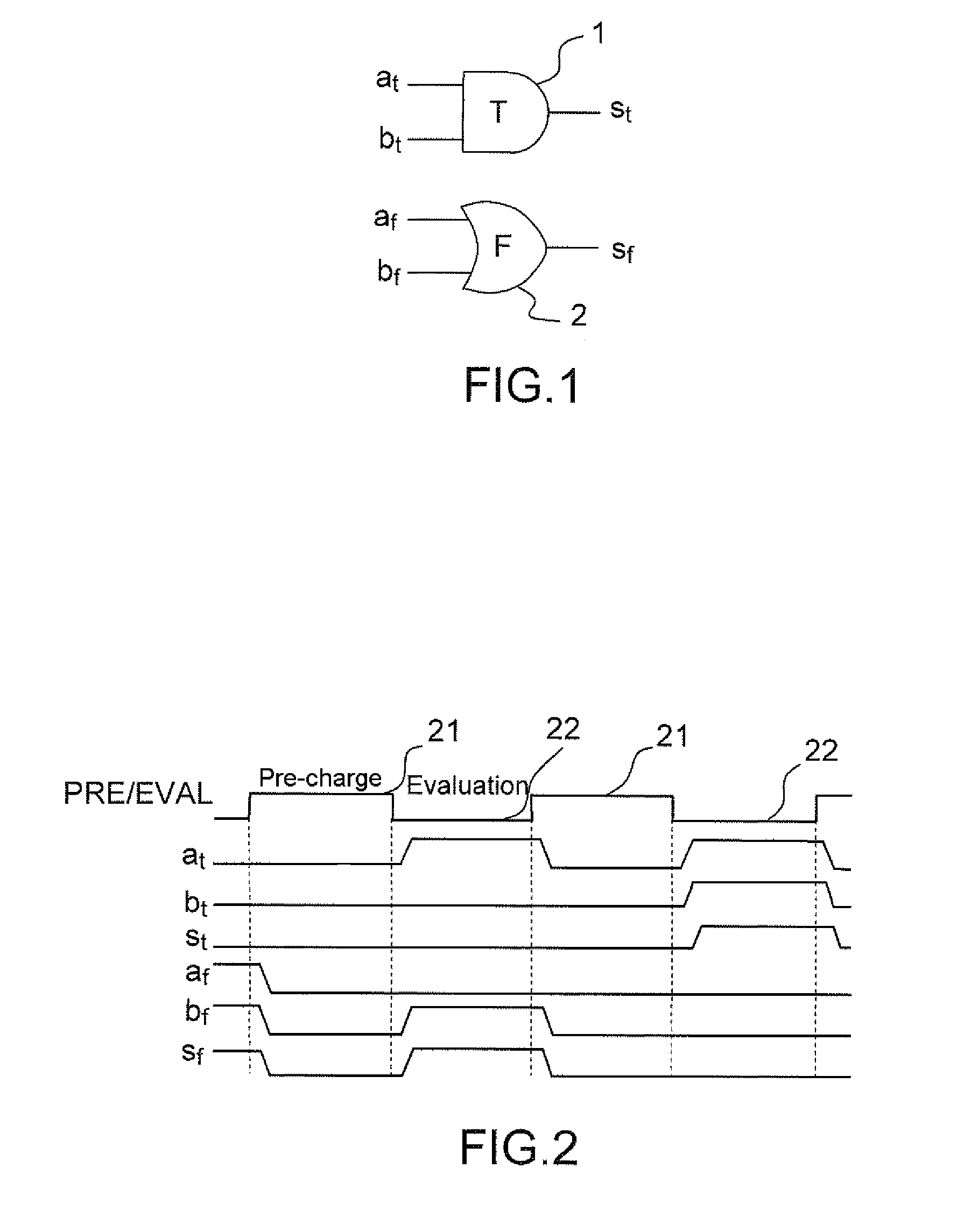 Method for detecting abnormalities in a cryptographic circuit protected by differential logic, and circuit for implementing said method