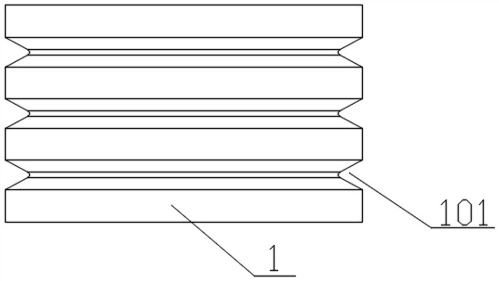 Traction wheel wear monitoring device and method thereof