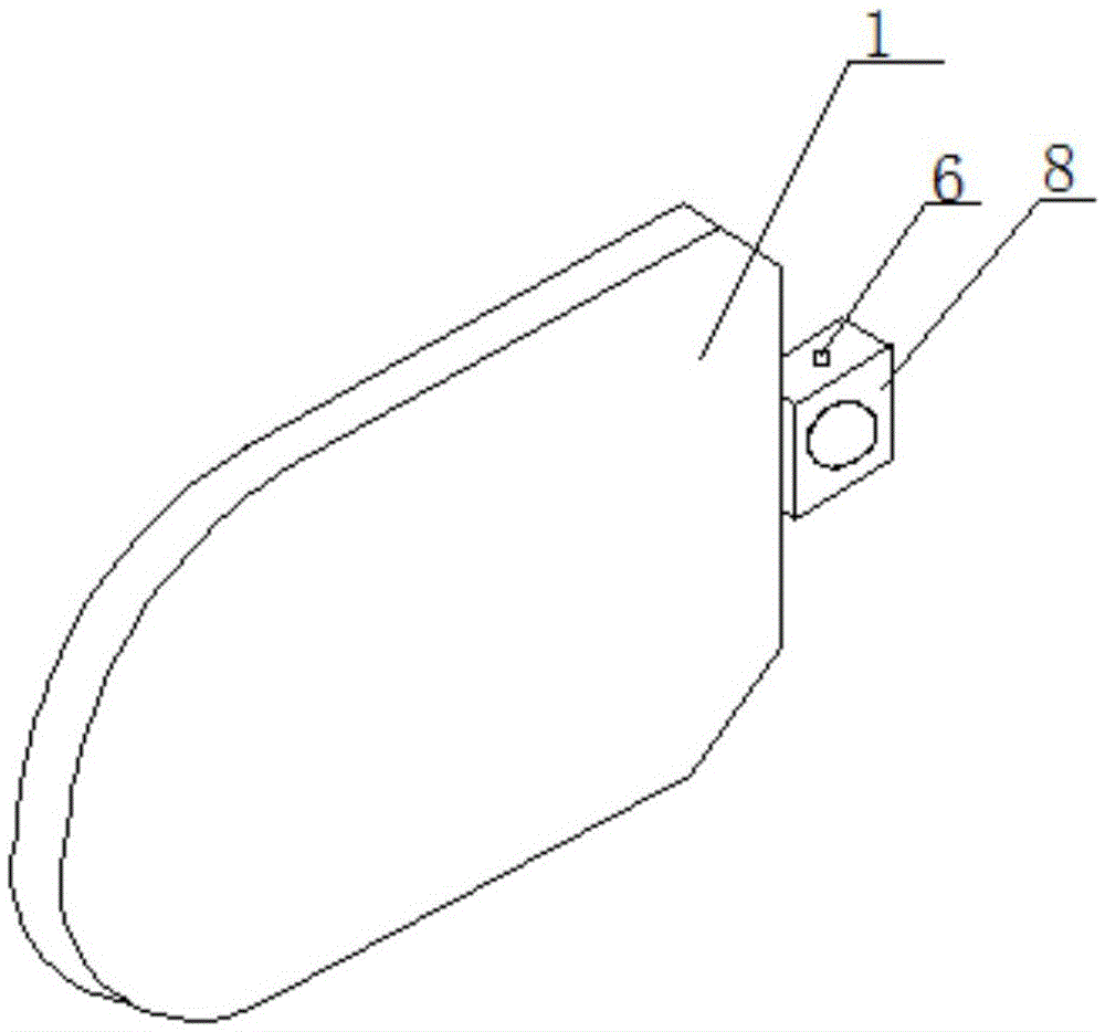 Observation window shading device and its application