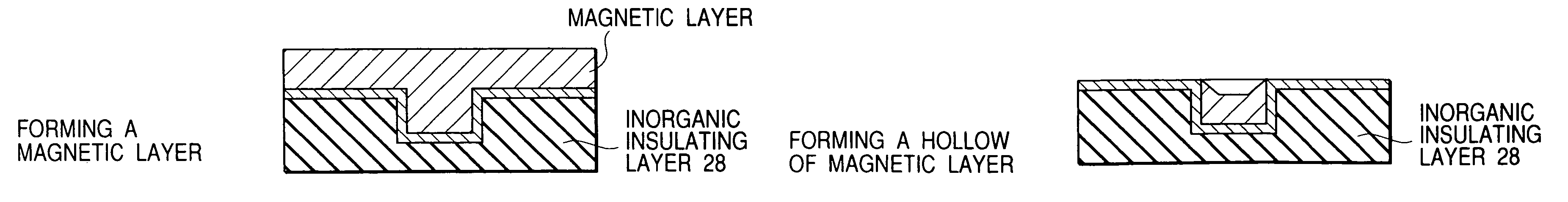 Method for manufacturing a magnetic head for perpendicular recording