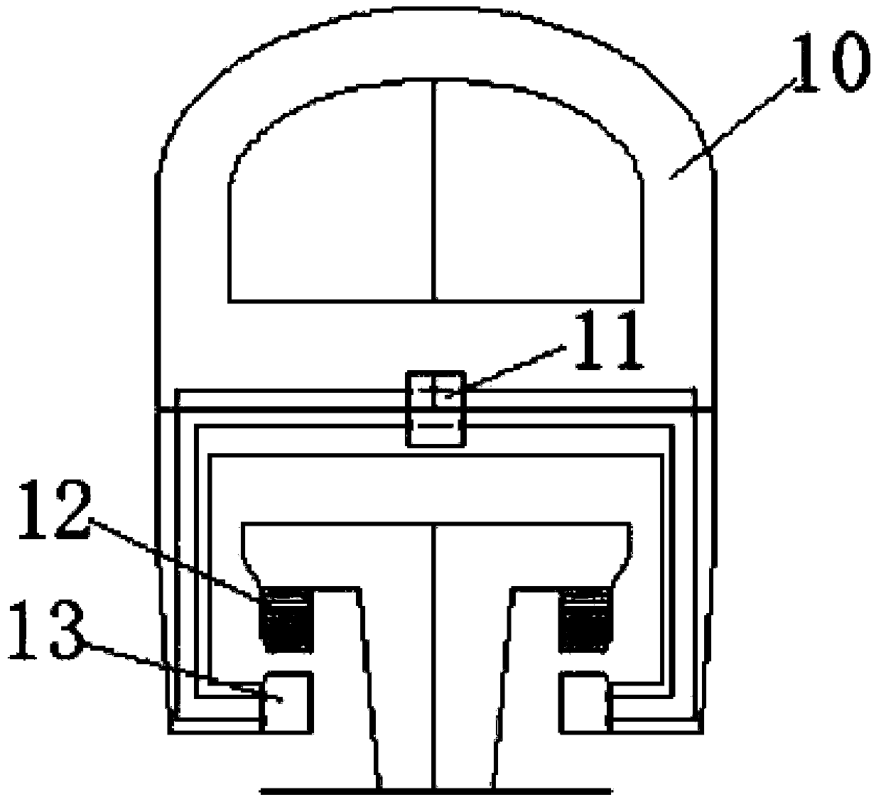 A mining underground new energy environment-friendly locomotive and its use method