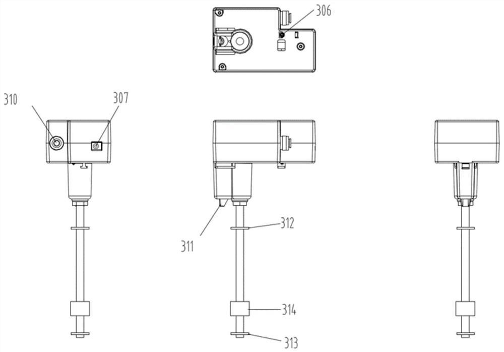 Automatic liquid supplementing device of beverage dispenser and using method thereof