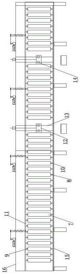 Integrated device and method for producing handrails
