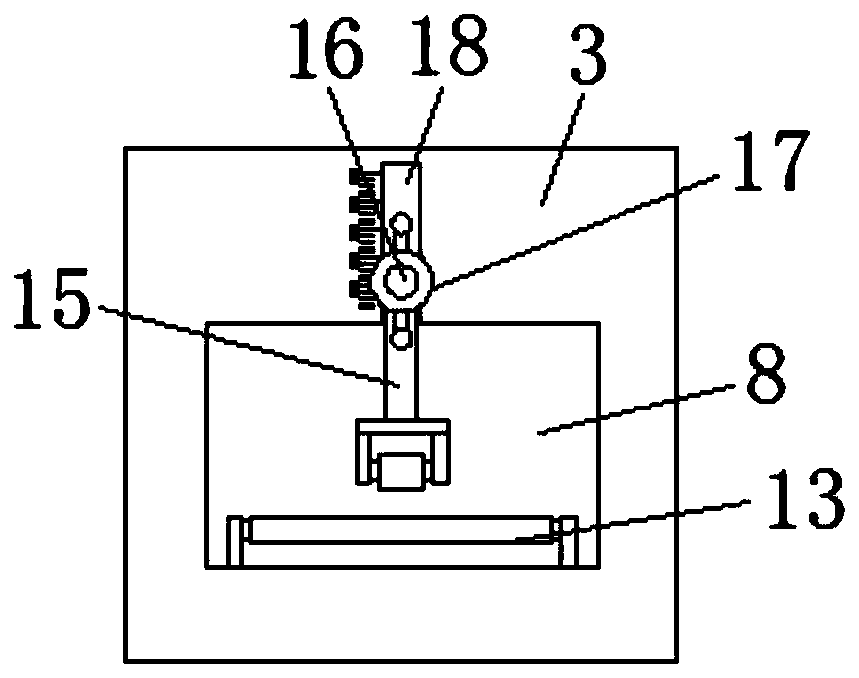 Feeding device used for splicing of furnace boards