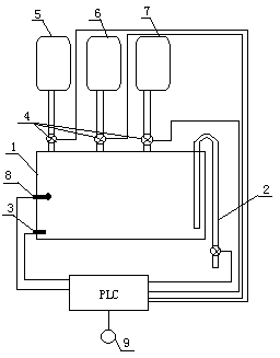 Automatic adjusting and controlling soilless culture device