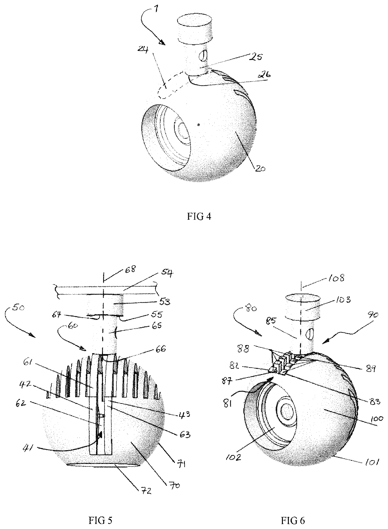 Spotlight coupling mechanism