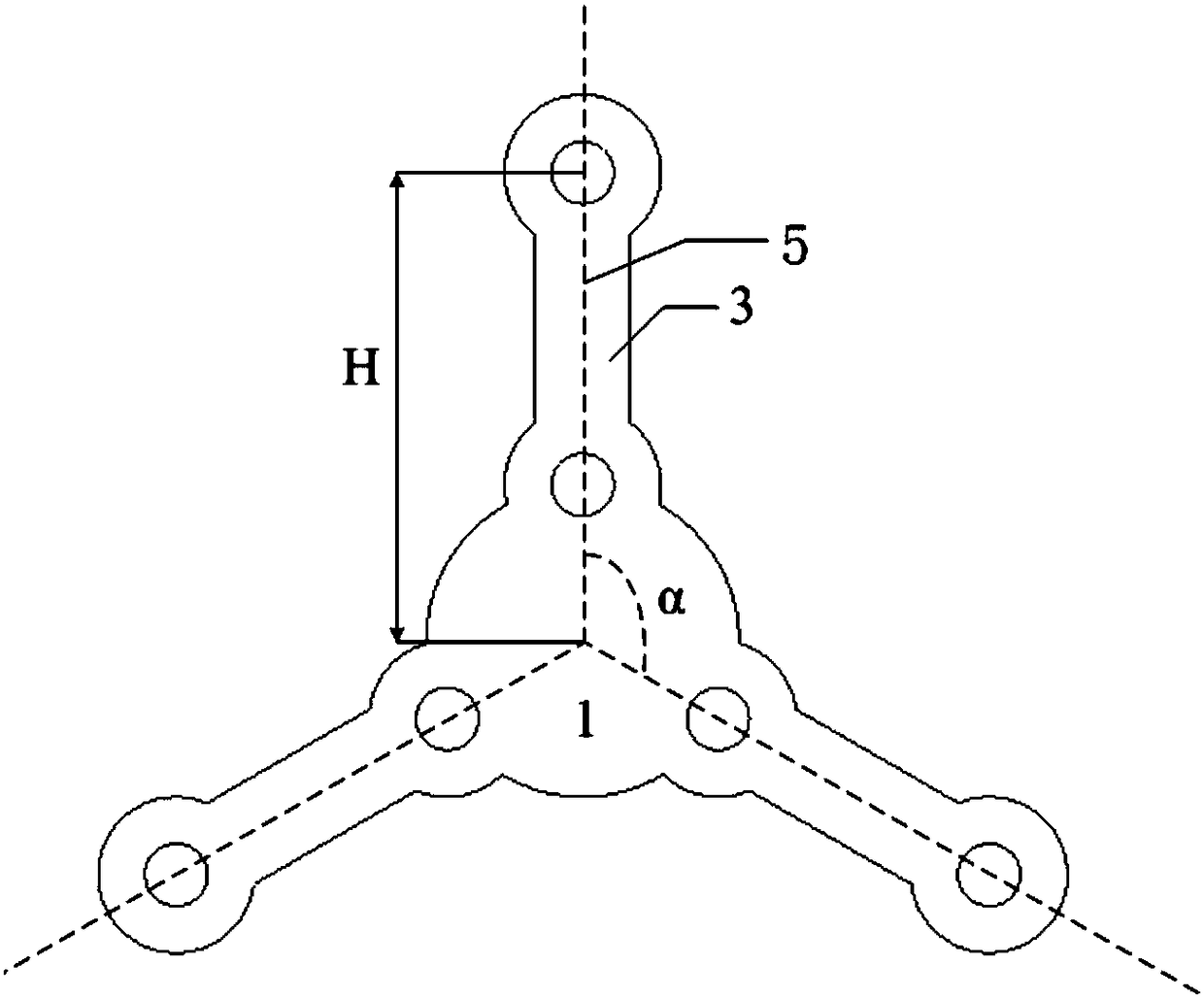 A large wind turbine blade hinge mechanism