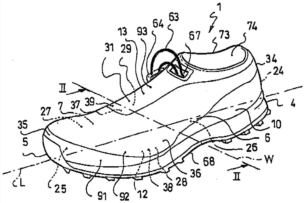 Article of footwear with simplified structure