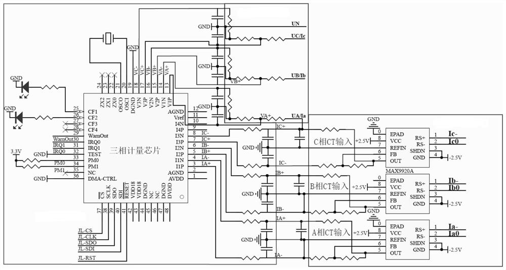 Three-phase program control test power supply circuit for passive secondary circuit