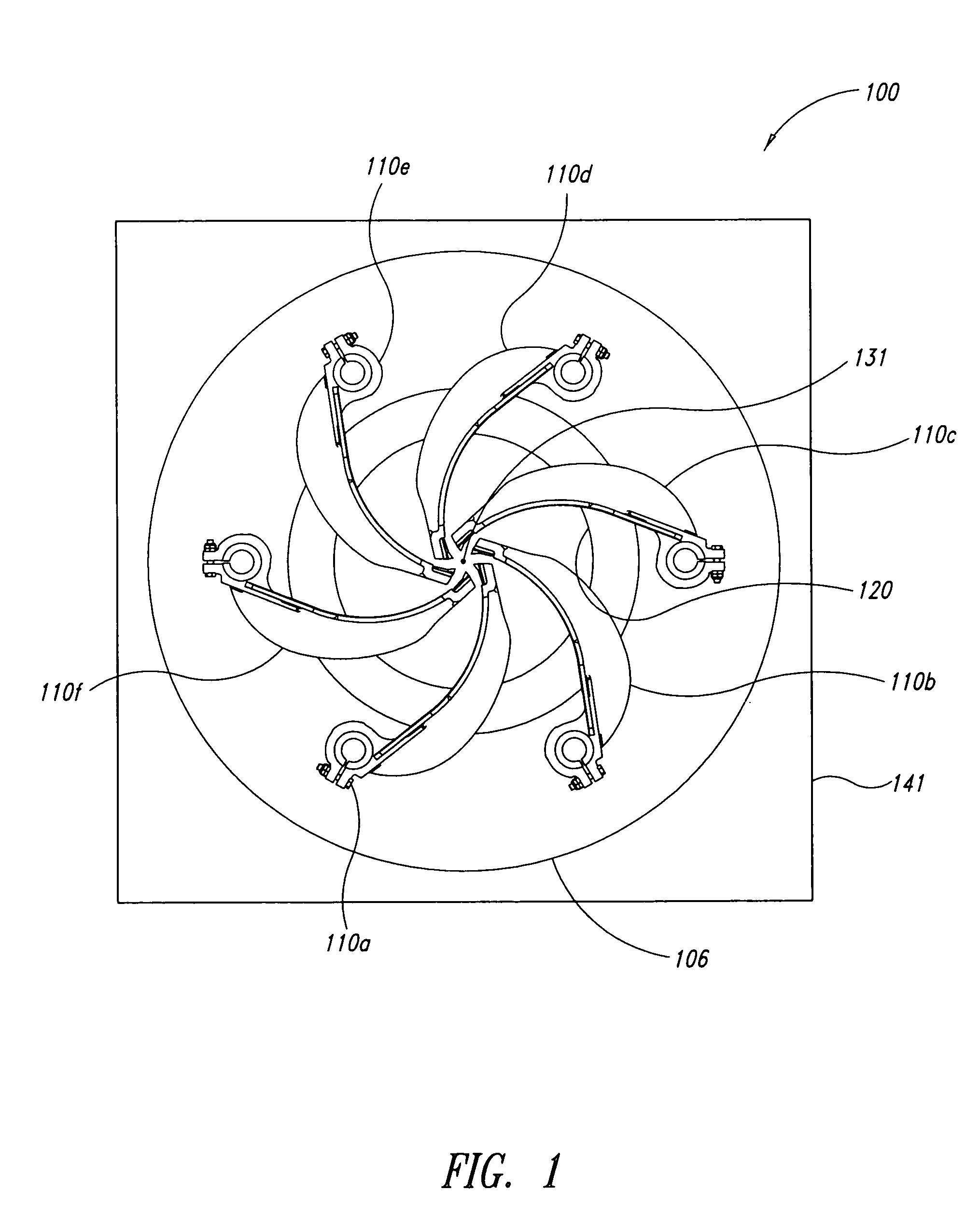 Swing arm assembly with replaceable insert for use with a debarker apparatus