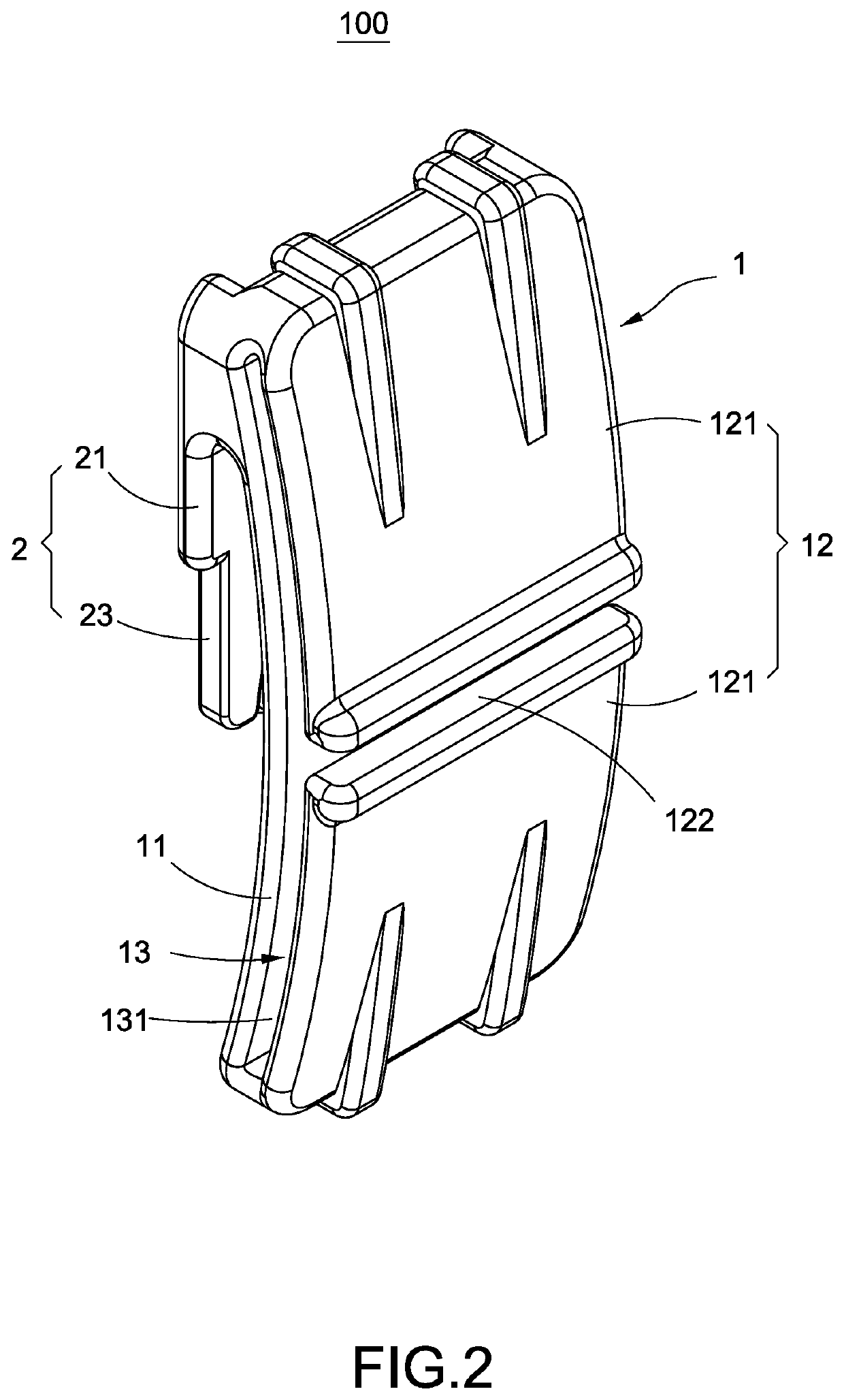 Anti-off device, and protective hat having the same