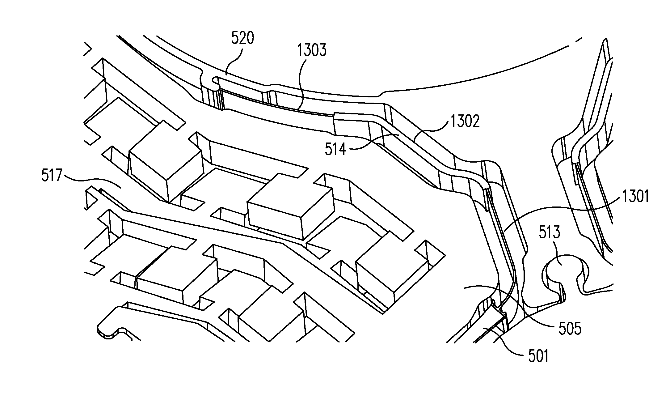 Actuator inside of motion control