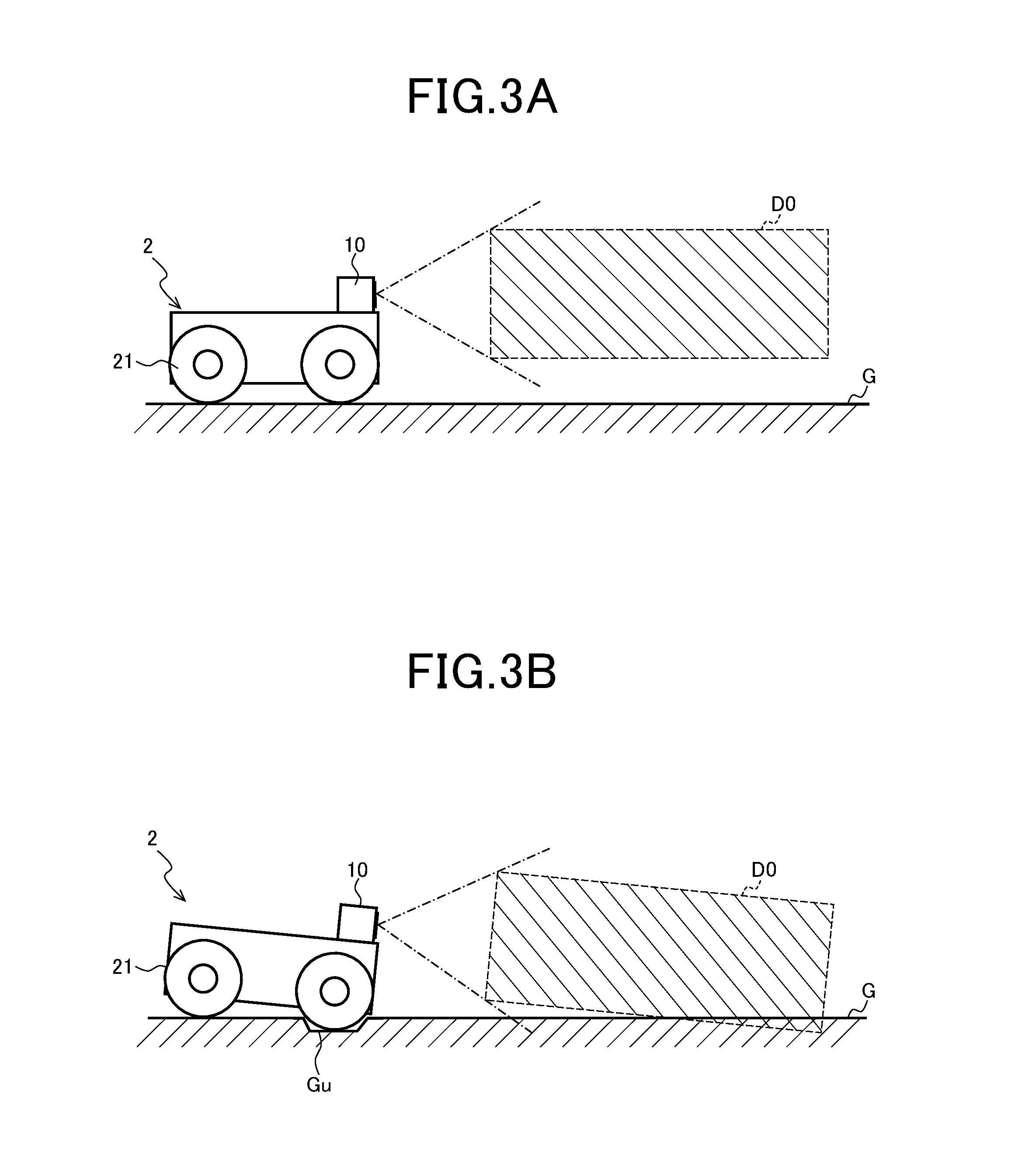 Obstacle determining apparatus, moving body, and obstacle determining method