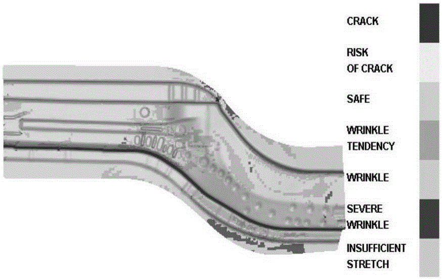 Stamping computer simulation calculating method with consideration of mold deformation