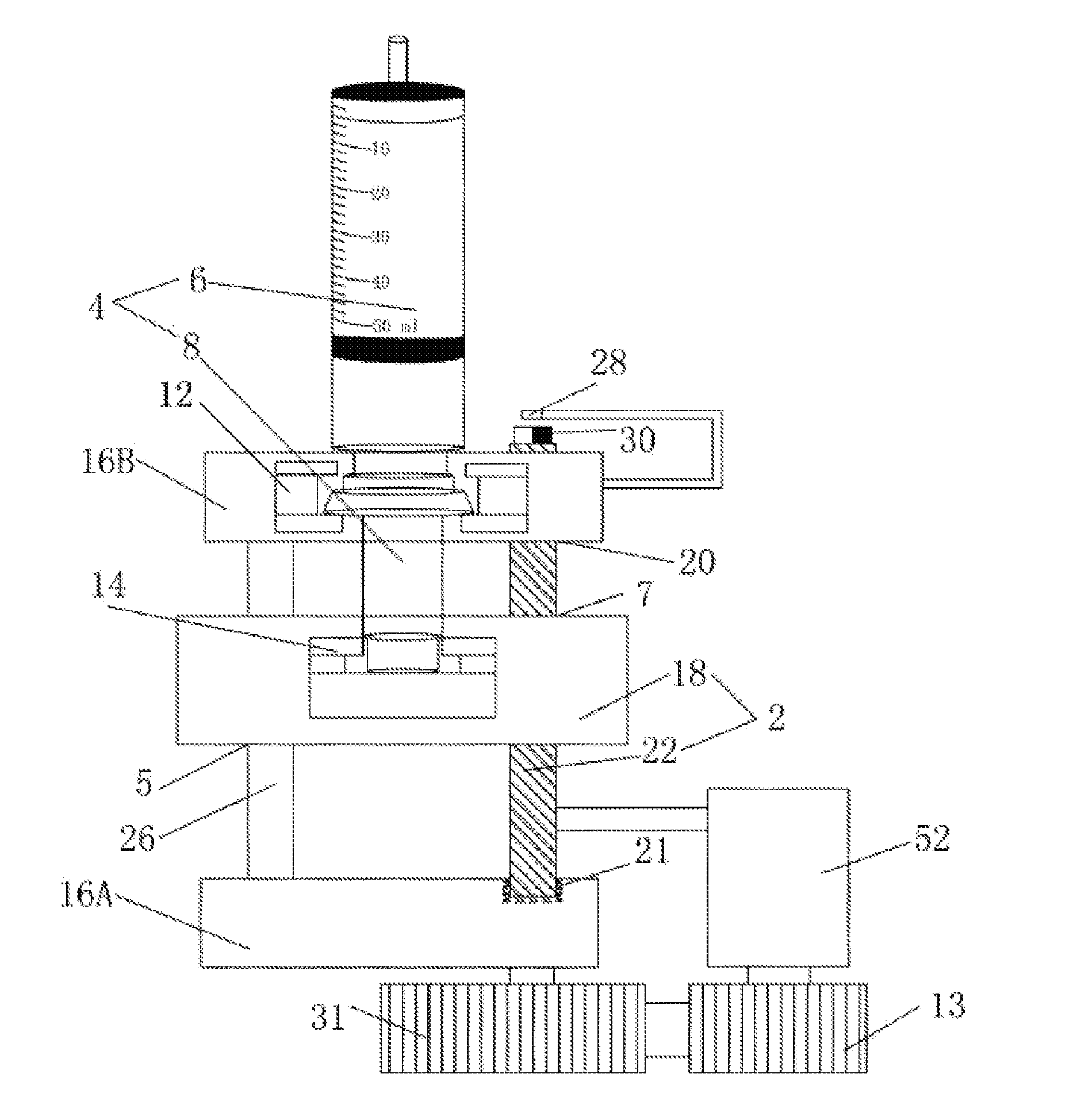 Precision syringe pump and manufacturing method thereof