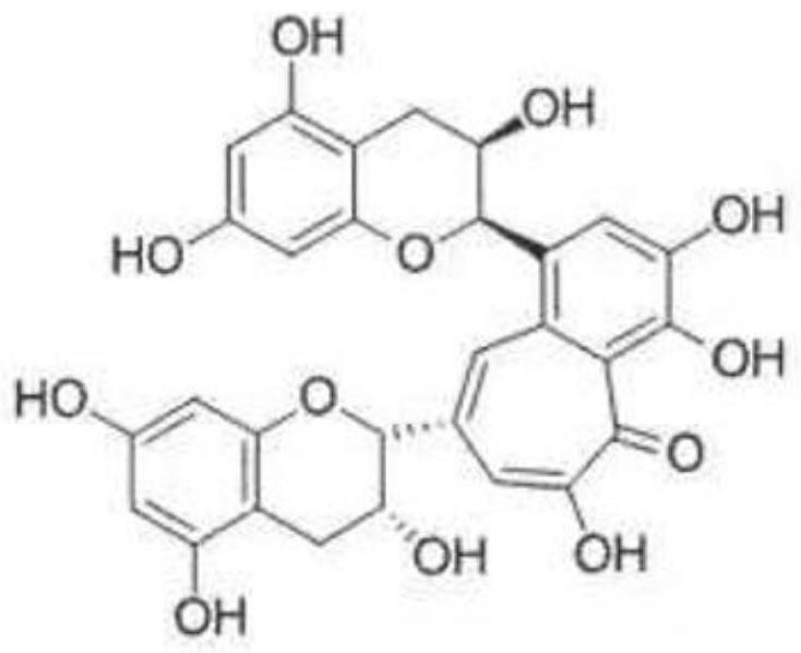 Application of theaflavin in preparation of anti-streptococcus suis medicine