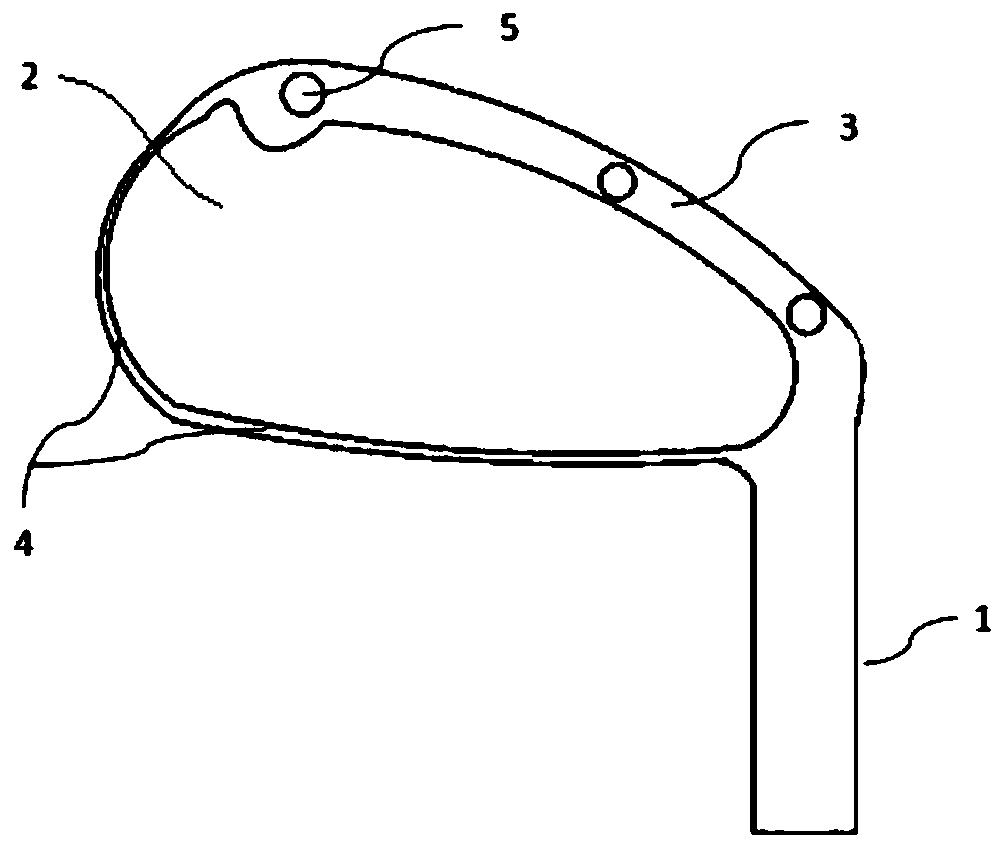 Amorphous alloy golf club head and manufacturing method thereof