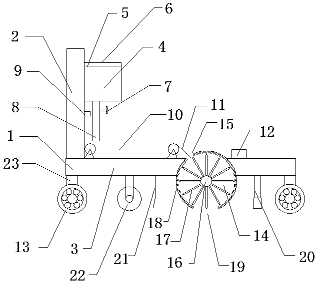 Corn sowing machine