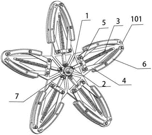 A polygonal wheel for ground robots