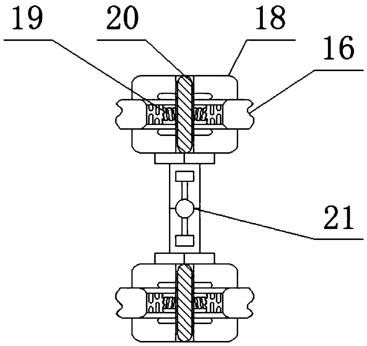 A hot runner mold with multiple hot gates