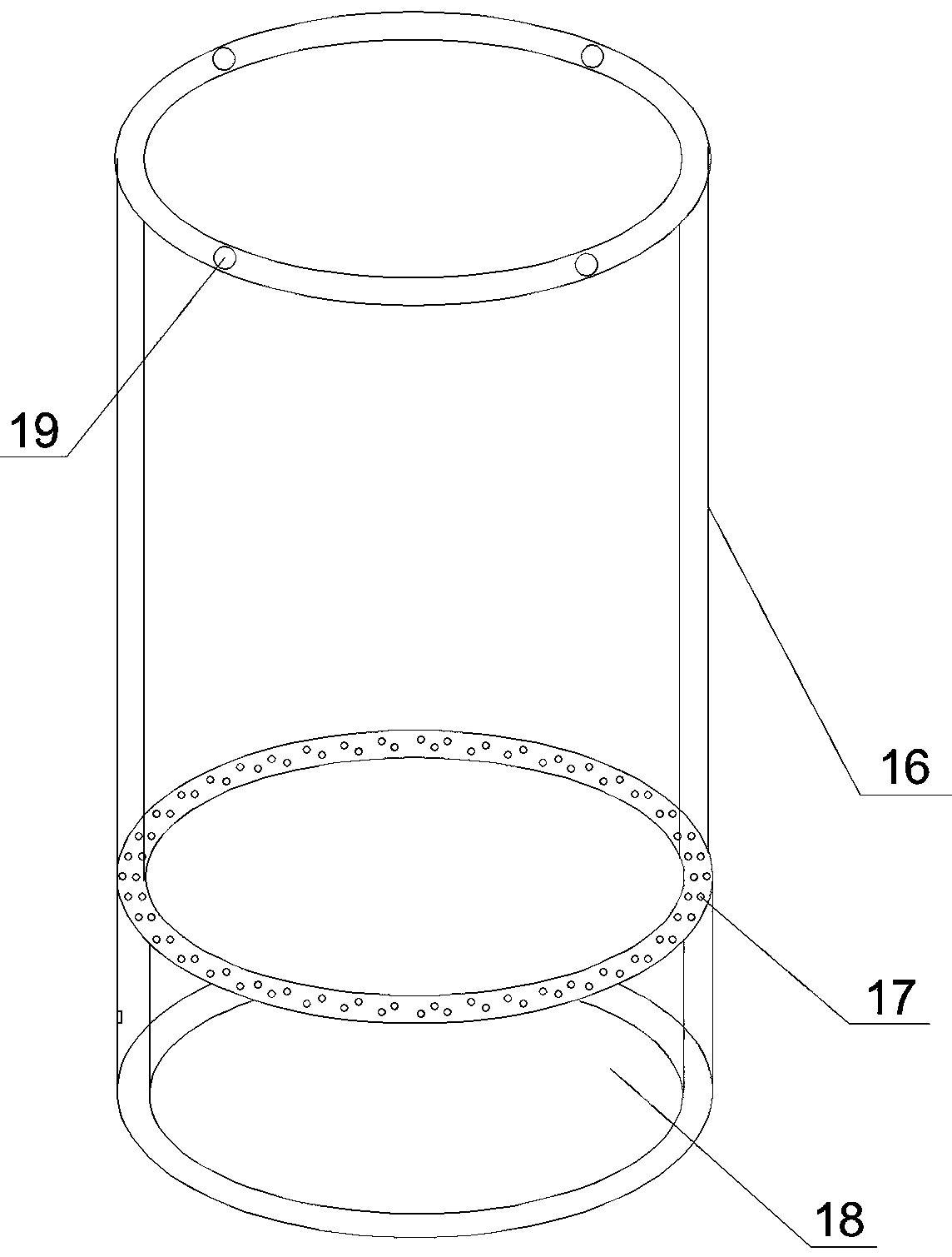 Melting furnace for rock wool production