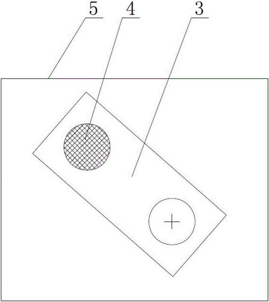 Horizontal robot camera coordinate system calibration method