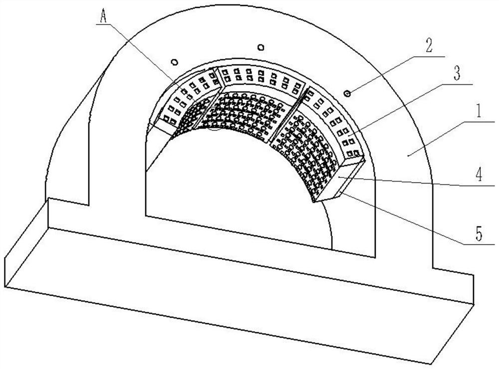 Railway tunnel air oscillation controller
