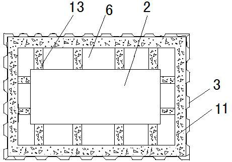 Steel sheet pile cofferdam supporting and anti-collision conversion structure and construction method