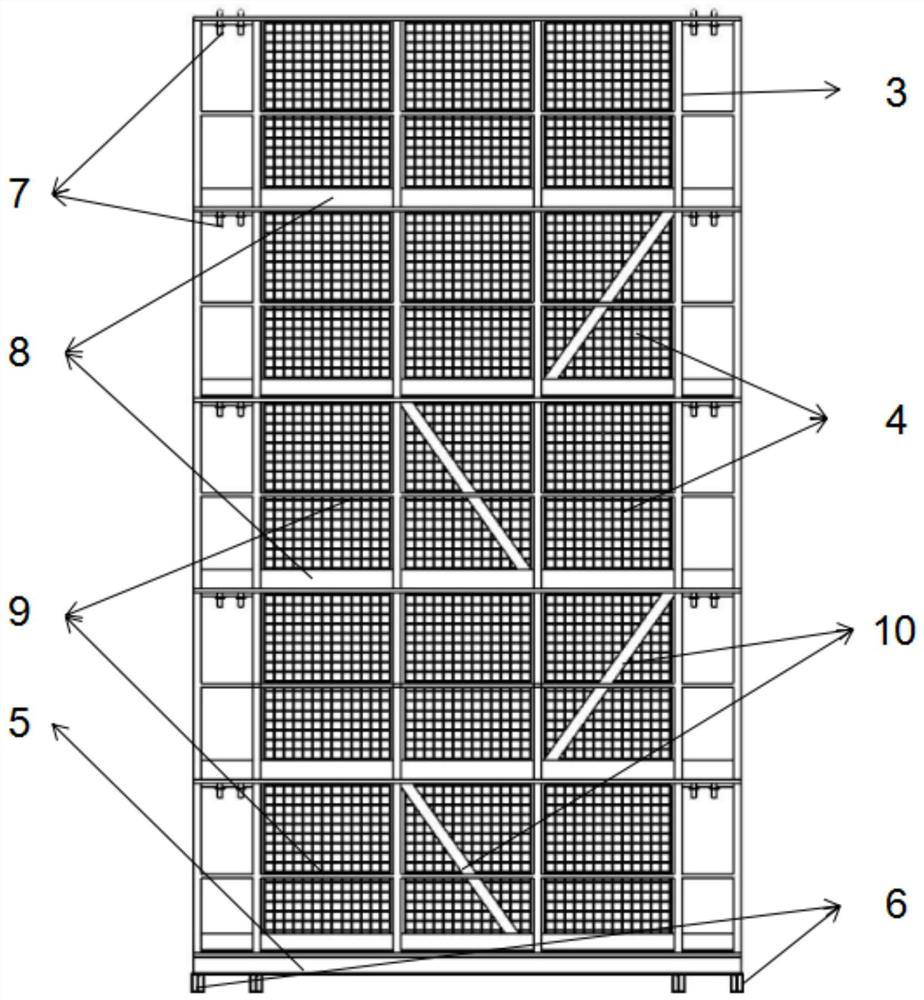 Shaping operation platform used for periphery of interior climbing type movable-arm tower crane and mounting method thereof