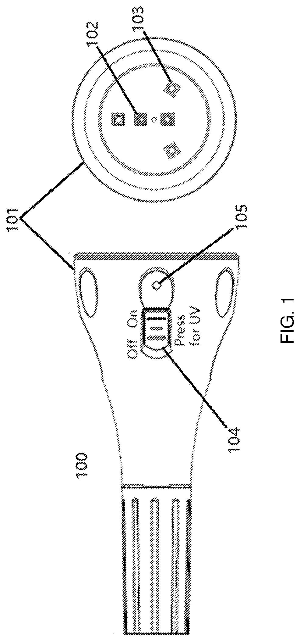 Safeguarded germical lighting device