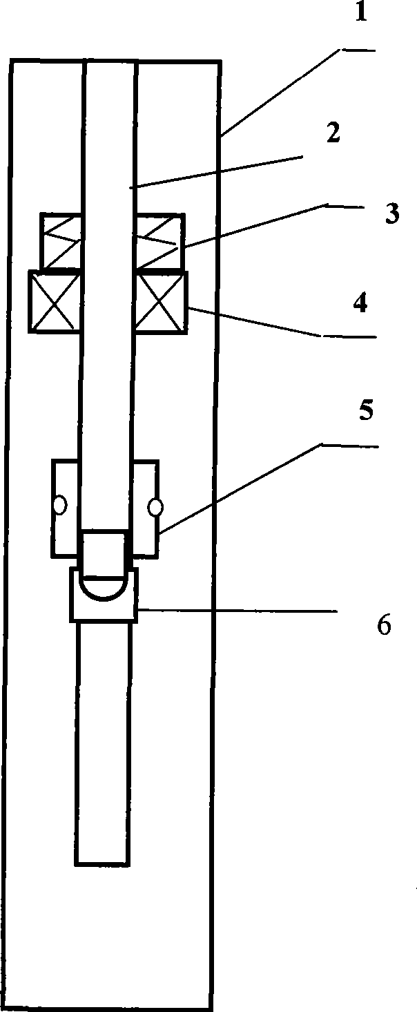 Single upper seal sand blasting perforation fracturing technology