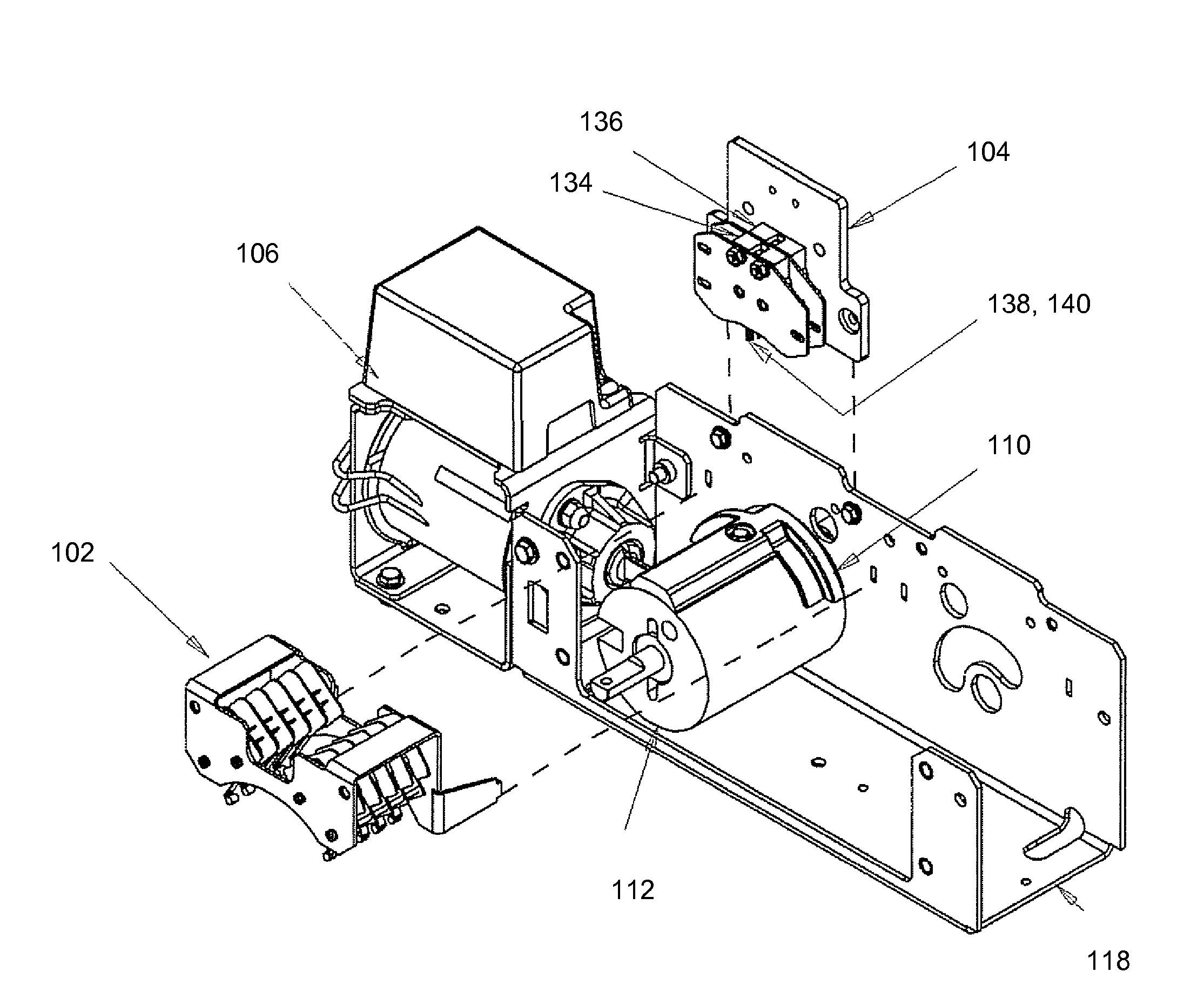 Method and apparatus for control contacts of an automatic transfer switch