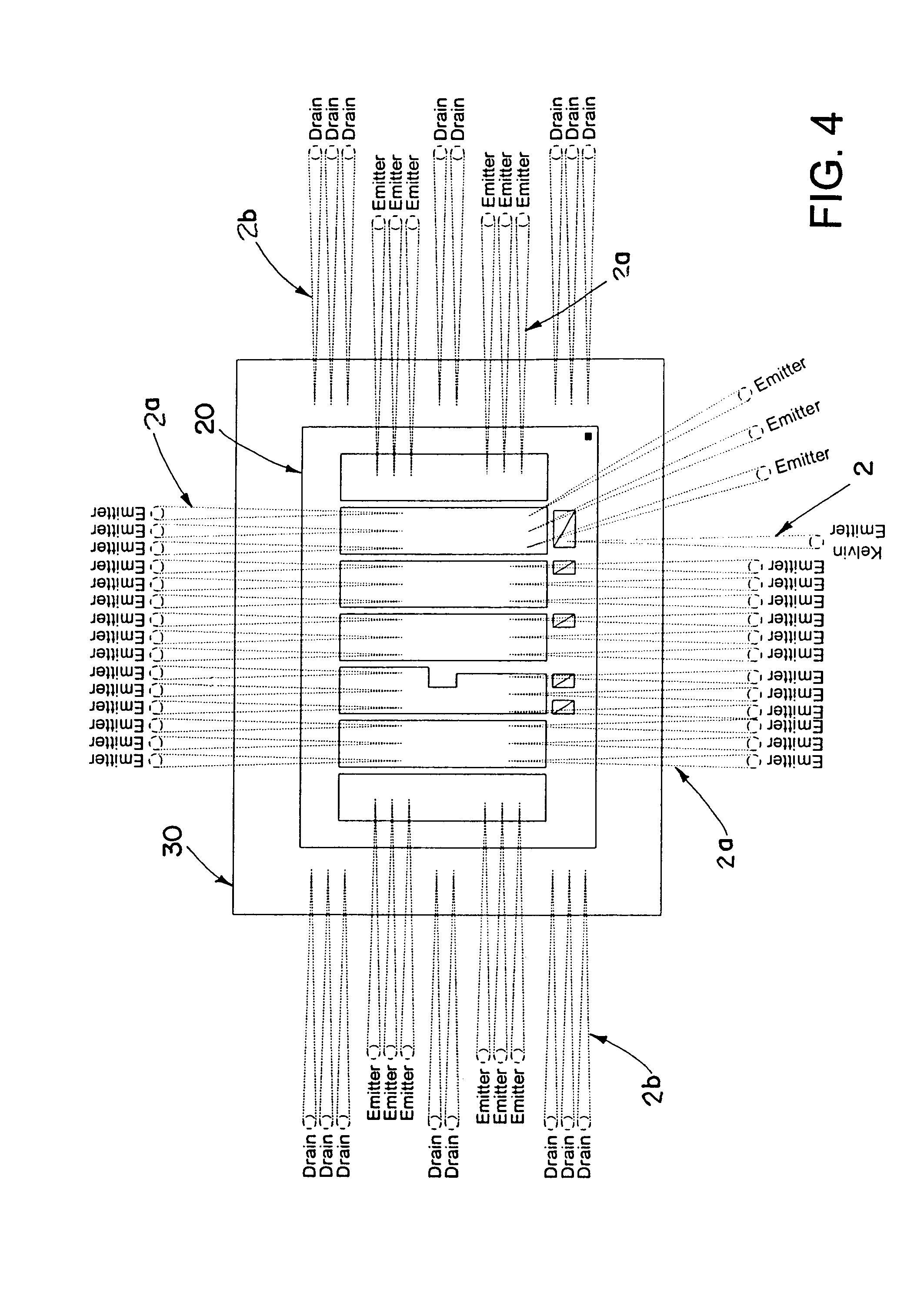 Probe needle protection method for high current probe testing of power devices