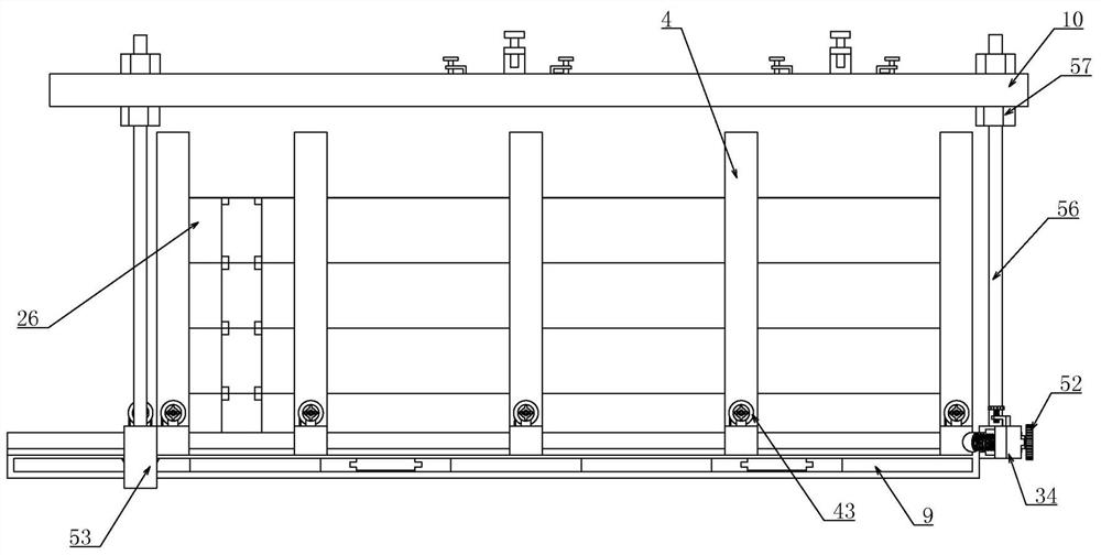 Construction method for prefabricated building shear wall conversion layer