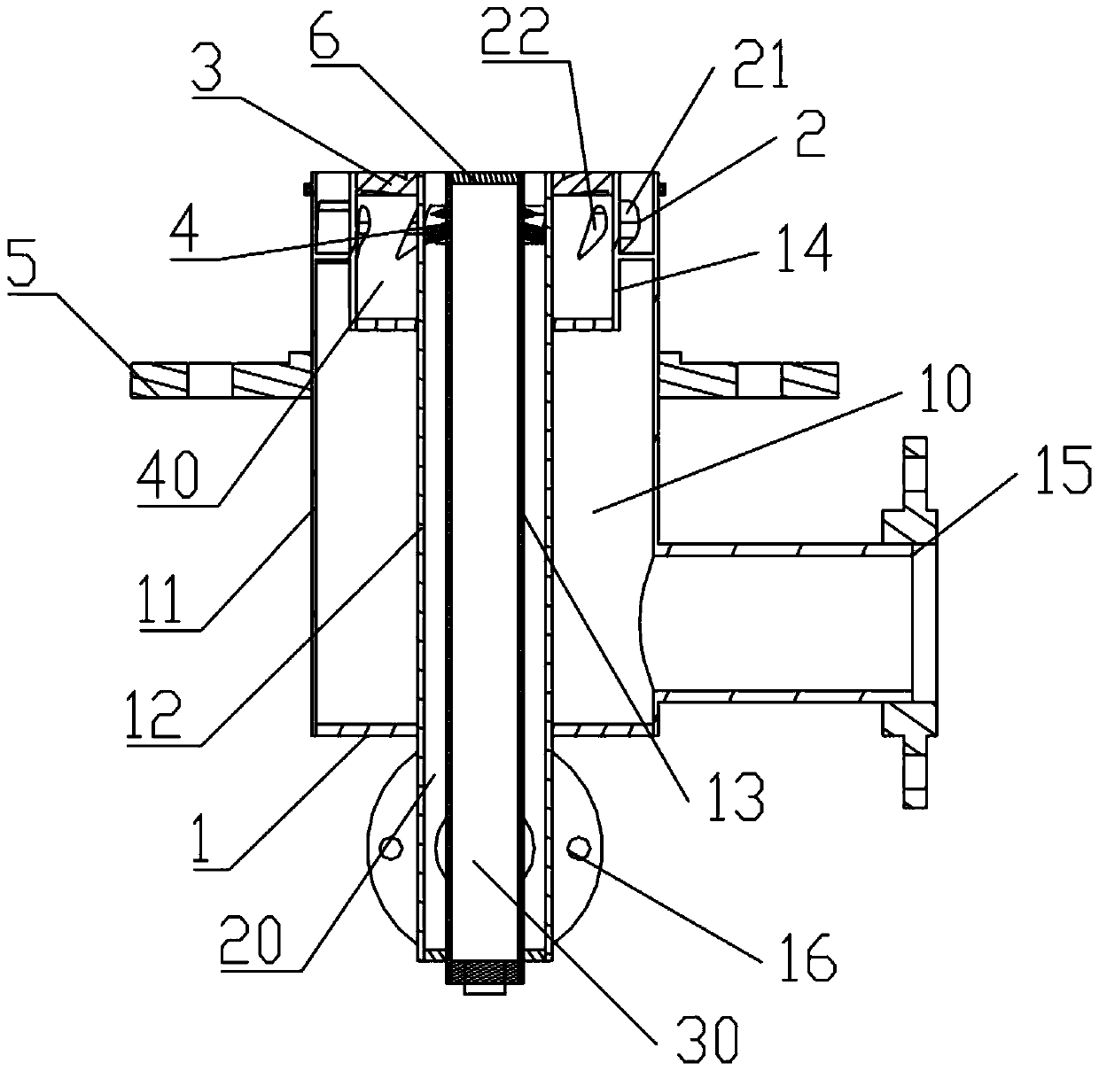 Gas Turbine Dual Fuel Nozzle Structure