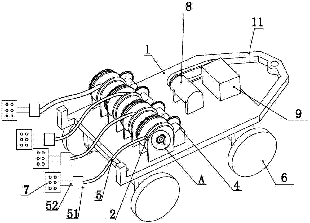 Intelligent line tightening device