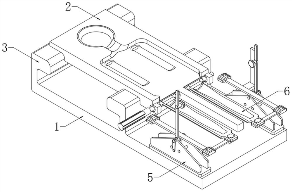 Multifunctional clinical operation rack device for hand and foot surgery department